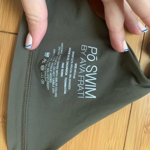 Po swim top by Ava Frati size medium NEVER WORN